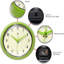Infinity Instruments LTD. Rétro horloge murale de cuisine Mid Century