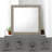 Light Gray Finish Mirror