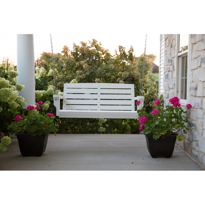 Classic Porch Swing, Dark Gray