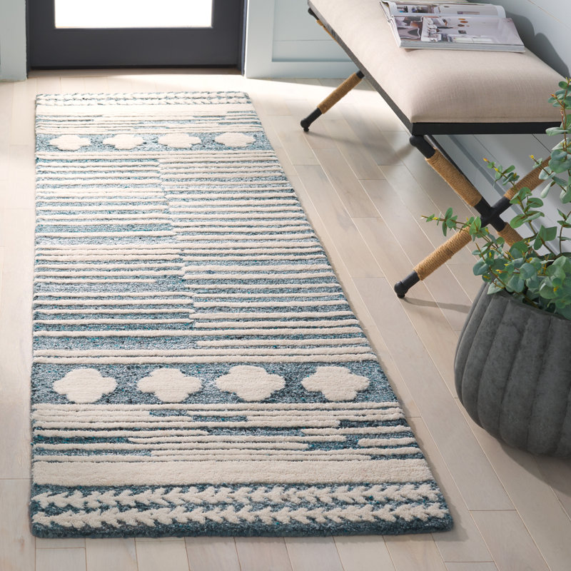 Lasko Hand Tufted Performance Southwestern Rug, Square 6'