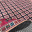 Tapis miniature en chenille de coton rouge pastel Lacasa-1430665511