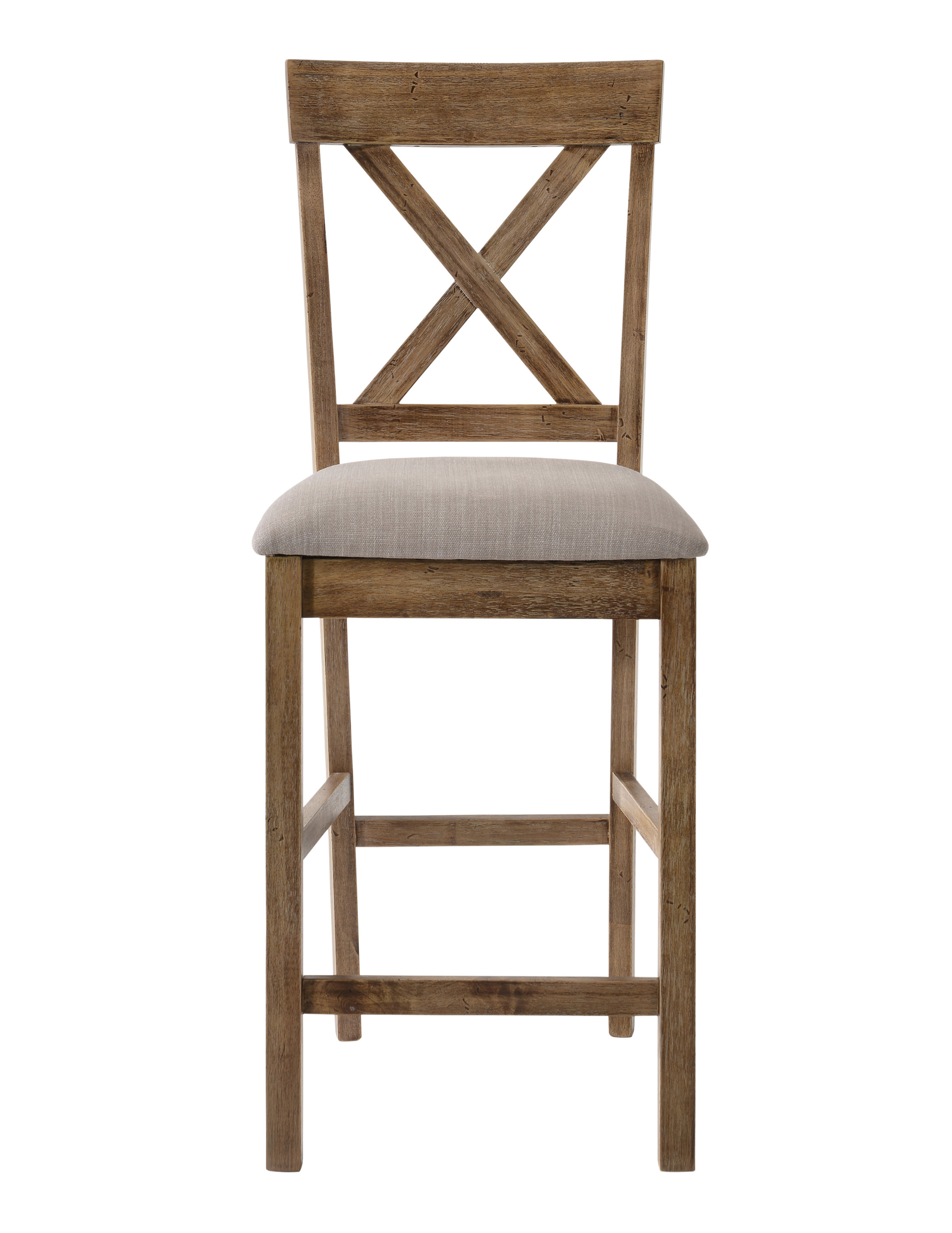Gracie Oaks Cross Back Counter Stools Wayfair