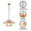 Rollegem 1-Light Unique Dome Pendant-413106507