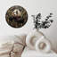 Horloge avec panda tenant un bambou