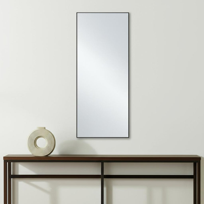 Miroir sur pied Koudia, Noir, 71 po x 24 po