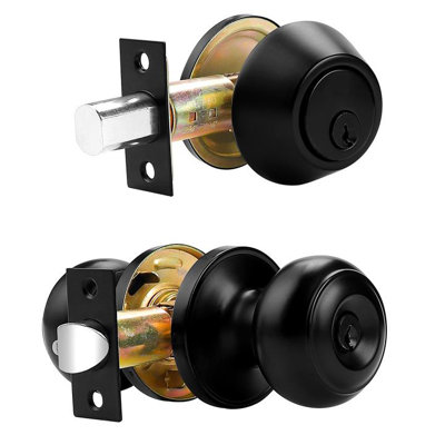 Handleset with Deadbolt