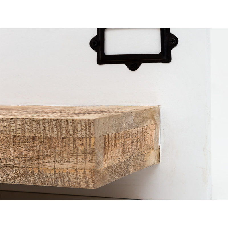 Tyree Floating Shelf with Towel Bar