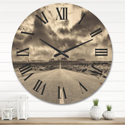 Horloge murale Monument Valley