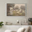 Reproduction d'art sur toile encadrée, "Jesus and the Lamb"-109881885-109881886
