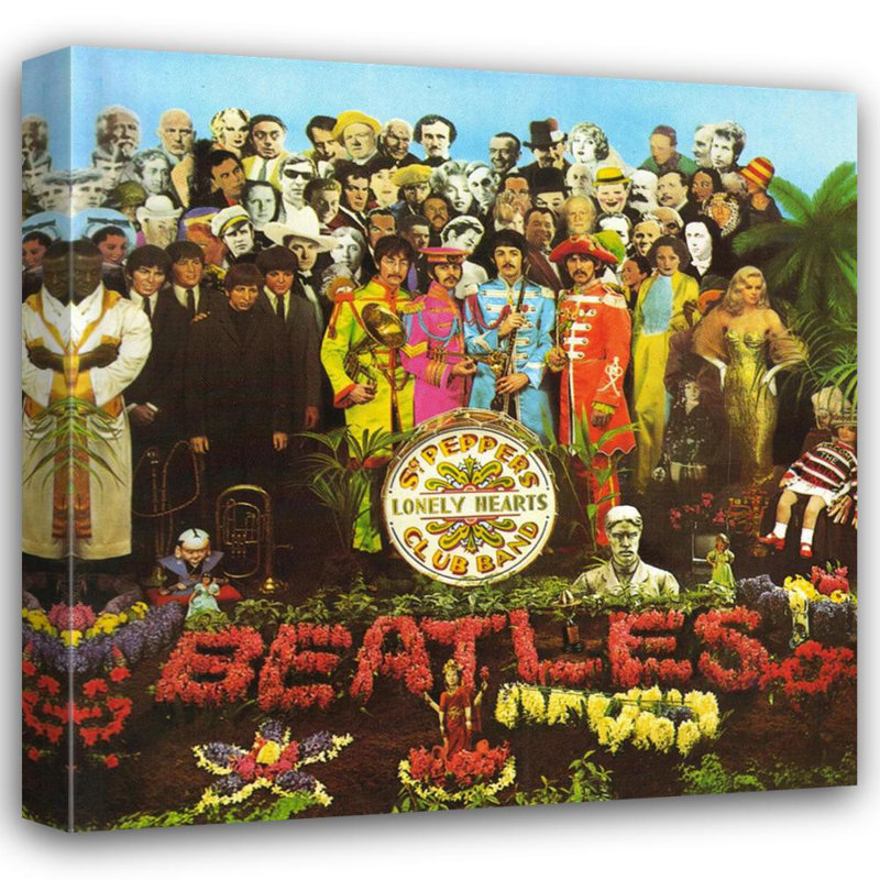 The Beatles: Sgt. Pepper, 15" H x 15" W