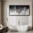 Minimal Landscape " Monochrome Textured Abstract Modern Art Relax Calm Warm Extra Large Pictures " Print-98042344-111176764