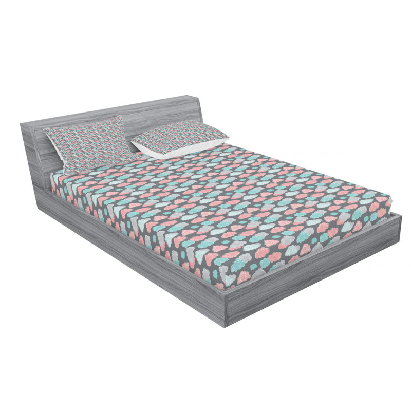 Microfiber Sheet Set, Full Sheet Set with Fitted Sheet