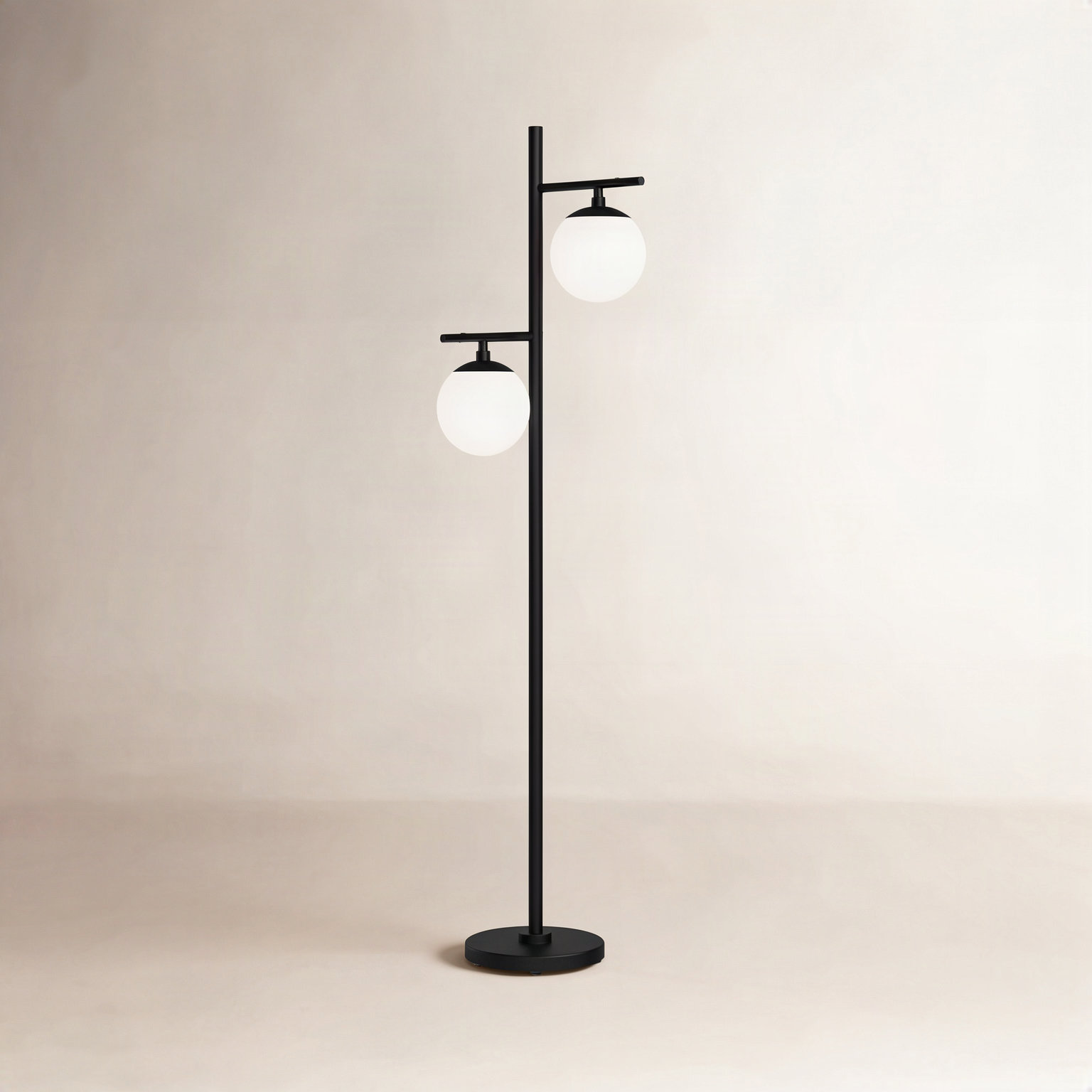 70.5'' Floor Lamp, Blackened Bronze