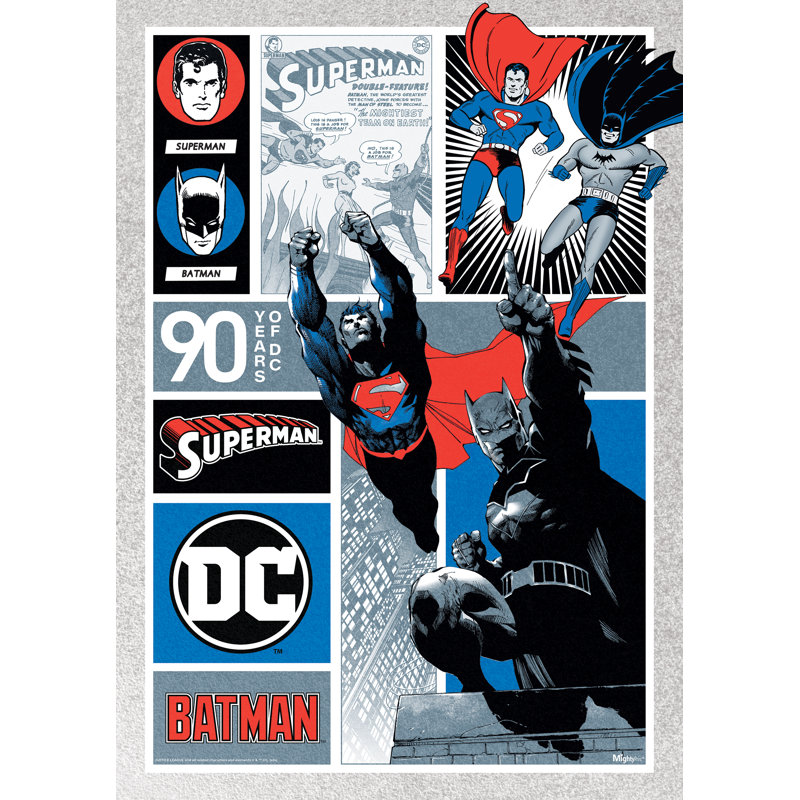 Justice League (DC 90Th) Mightyprint Wall Art