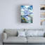 Art mural sur toile tendue - «Home On The Waves» de Jody Bergsma pour décoration de salon, de chambre à coucher ou de bureau - 16 x 24