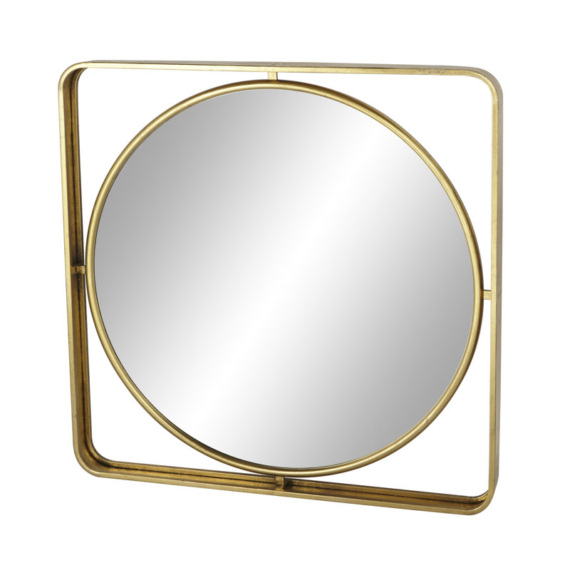 Miroir de salle de bain Camyla, H 34 po x l 34 po