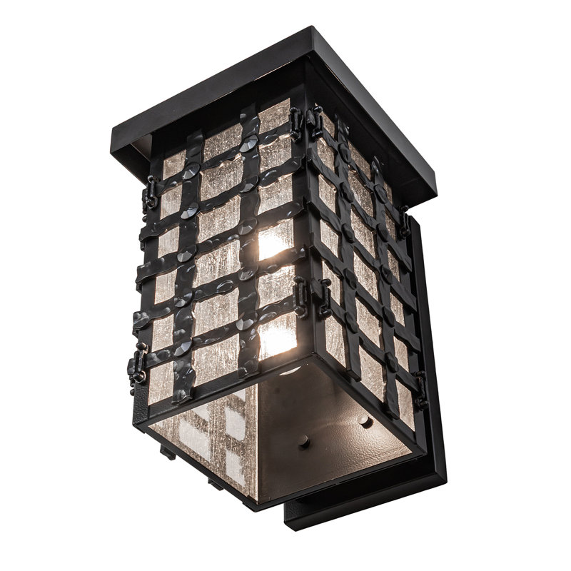 2 - Light Flush Mounted Sconce