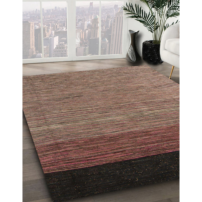 Abstract Indoor Rug, Square 6'