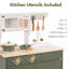 Ensemble de cuisine en bois