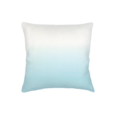 Pink Ombre Linen Pillow 22x22 with Down Insert