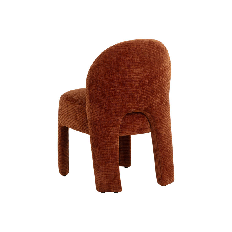 Upholstered Dining Chair, Brown