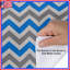 Housses de couette à chevrons bleu gris-130426747