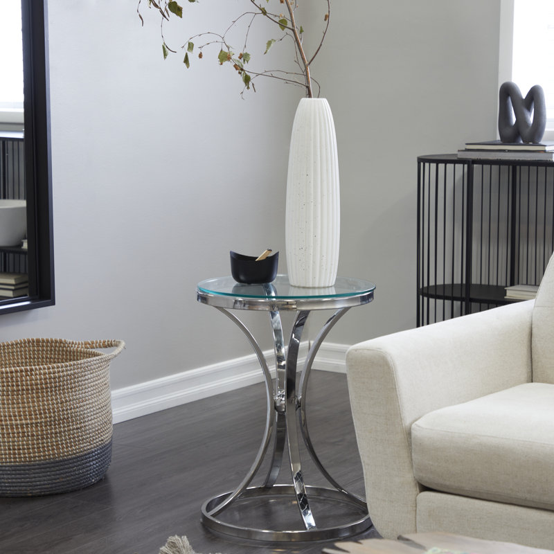 Table d'appoint Wadad, Argent