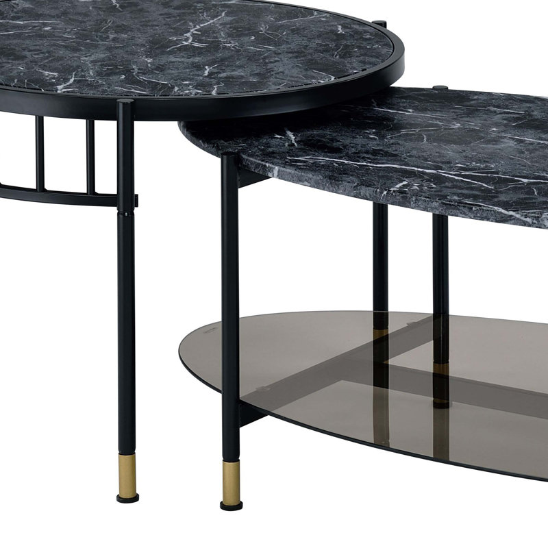 Ensemble de tables gigognes Silas, H 16 po x l 40 po x P 20 po