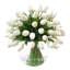 Real Touch Tulips Centerpiece In Vase-725784644