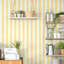 Just Kitchens Traditional Awning Stripe 33' L x 21" W Wallpaper Roll-71254329