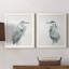 Blue Heron I - ensemble de 2 reproductions d'art sur toile encadrées-595298011-595298008