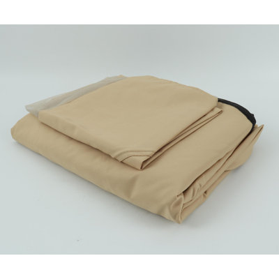 Auvent de remplacement pour abri de jardin d'extérieur 10 x 10 pi, toit ondulé à deux niveaux avec toit ondulé seulement (bordure non incluse)