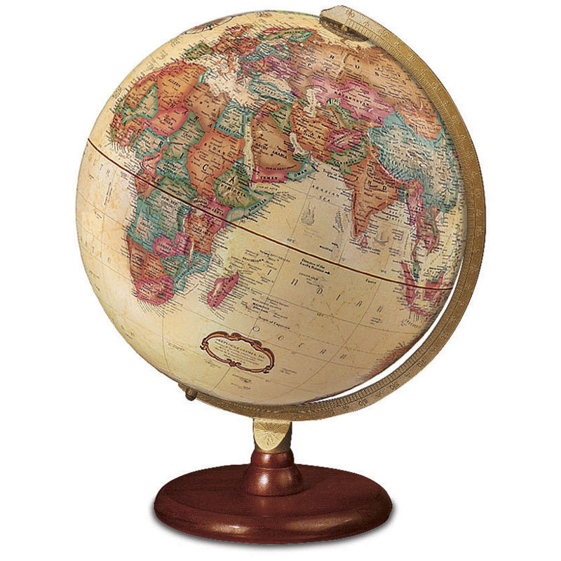 Cardboard Tabletop Globe