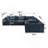 118.2" Cloud Sofa-801077222