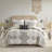 Ibiza 4 Piece Printed Comforter Set with Throw Pillow-204840186