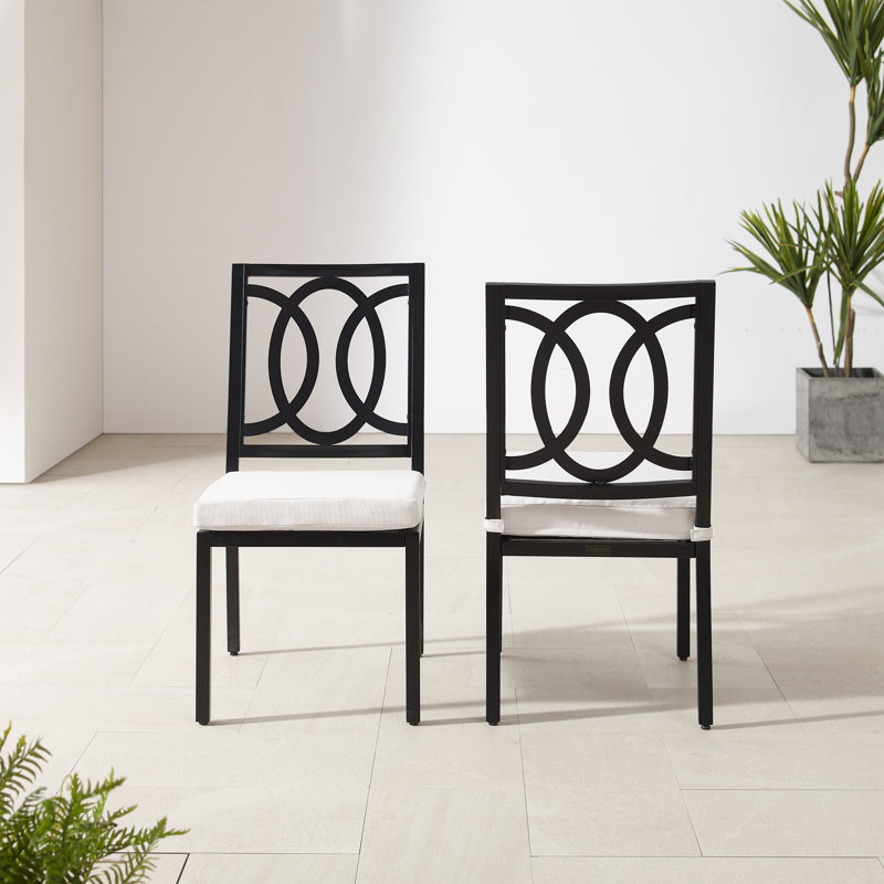 Chaise de terrasse avec coussin Karragh