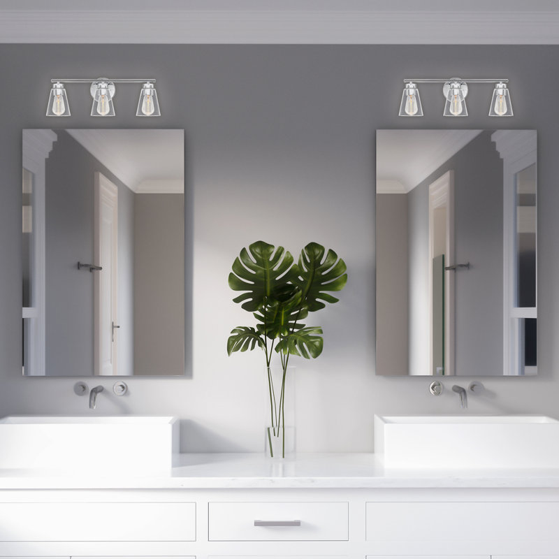 Seamus Dimmable Vanity Light, Polished Chrome