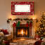 Ensemble de 3 impressions sur toiles murales en forme de flocon de neige-95351959
