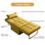 Twin 93.98cm Upholstered Convertible Sofa-271868201