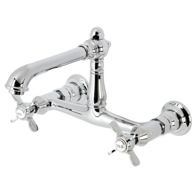 Robinet de salle de bain mural 2 trous Kingston Brass Essex