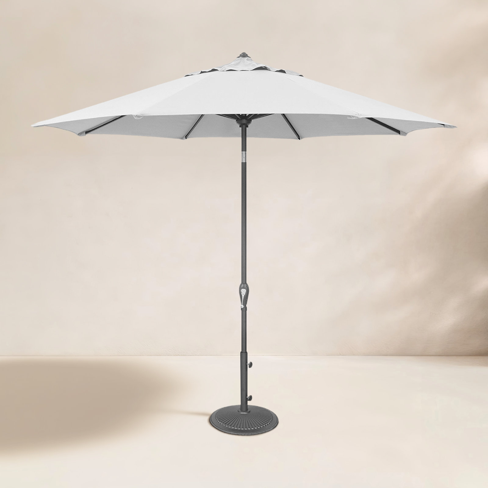 Colete 9' Market Sunbrella Umbrella, Astoria Sunset Sunbrella®, Bronze