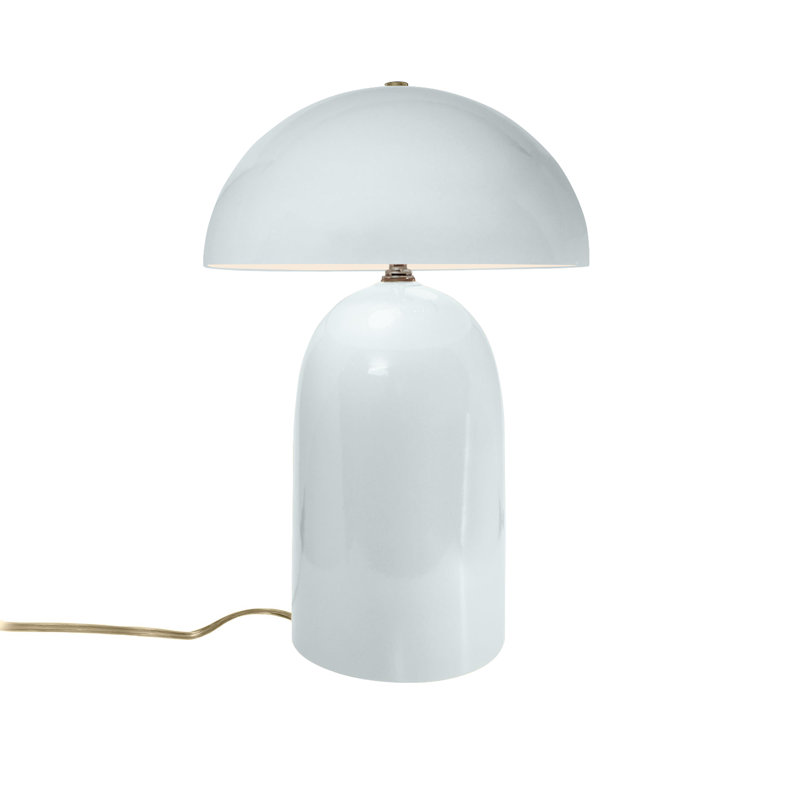 Hardacre Ceramic Table Lamp, Gloss White