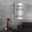 «Sky Sand Peace» par Design Fabrikken, art mural en métal-48852010