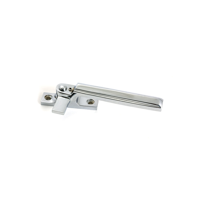 Art Deco Locking Fastener - RH, Polished Chrome