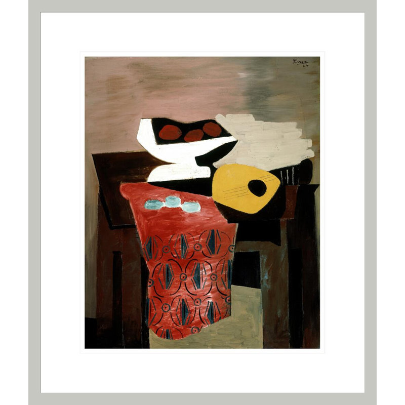 «The Red Foulard» par Pablo Picasso, impression giclée sur cadre, H 20,65 po x l 17,75 po