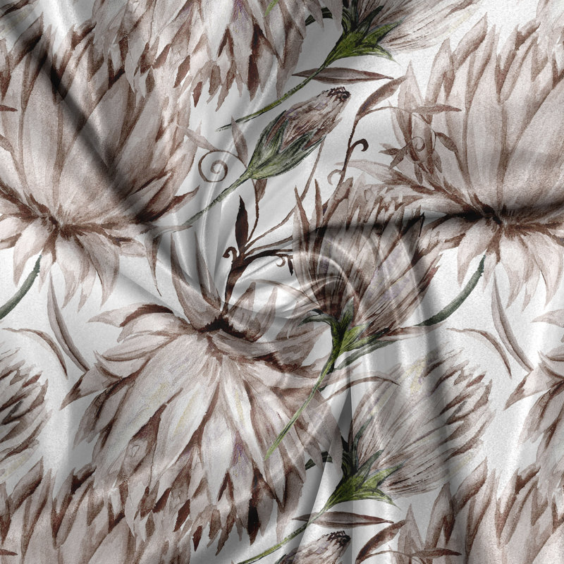 Semi Sheer Curtain Pair
