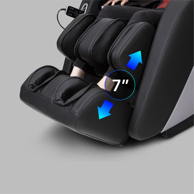 Pro Acro 3D Massage Chair, Taupe Faux Leather, Taupe