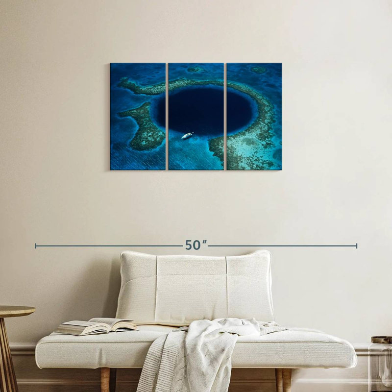 Sebbie Belize Great Blue Hole, H 20 po x l 33 po