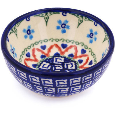 Polish Pottery Stoneware Lemon Plate