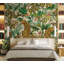 Floral Grass Cloth Wallpaper-1554363930